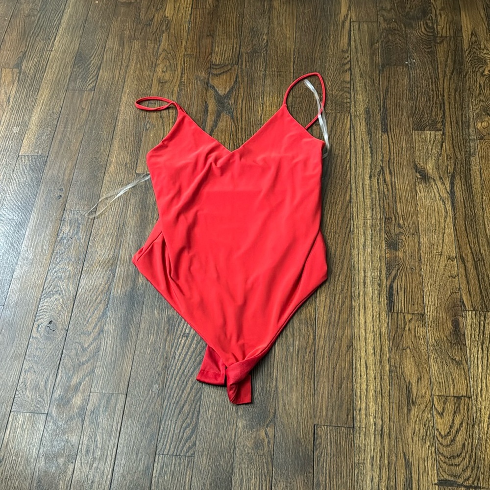 Red Windsor Bodysuit
